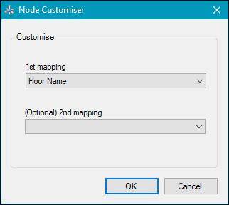 Node Customiser window